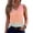 05# Pink, variant on Qwertyu Womens Tank Tops V Neck Ruched Cute Summer Tops Loose Fit Casual Sleeveless Beach Vacation Clothes for Woman 2026 Purple S