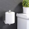 thumbnail image 3 of Soporte para papel higiénico, soporte para papel higiénico montado en la pared, tornillo de 16CM, soporte para papel higiénico, acero inoxidable cepillado, 3 of 5