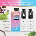 thumbnail image 2 of Parrox Collagen Peptides Types I, II, III, V & X, MCG Biotin, Keratin, Hyaluronic Acid, MSM, Zinc, Grape Seed Extract, Quercetin, Vitamin A, Vitamin C, Vitamin E, Magnesium, Folic Acid (90 Capsules), 2 of 9