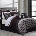 thumbnail image 2 of Safdie & Co. 7-piece Polyester Jacquard Cole King Comforter Set in Multi-Color, 2 of 3