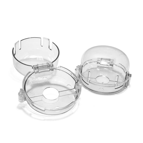 CATIEBYE 2Pcs Childproof Stove Knob Covers for Kitchen and Home Safety