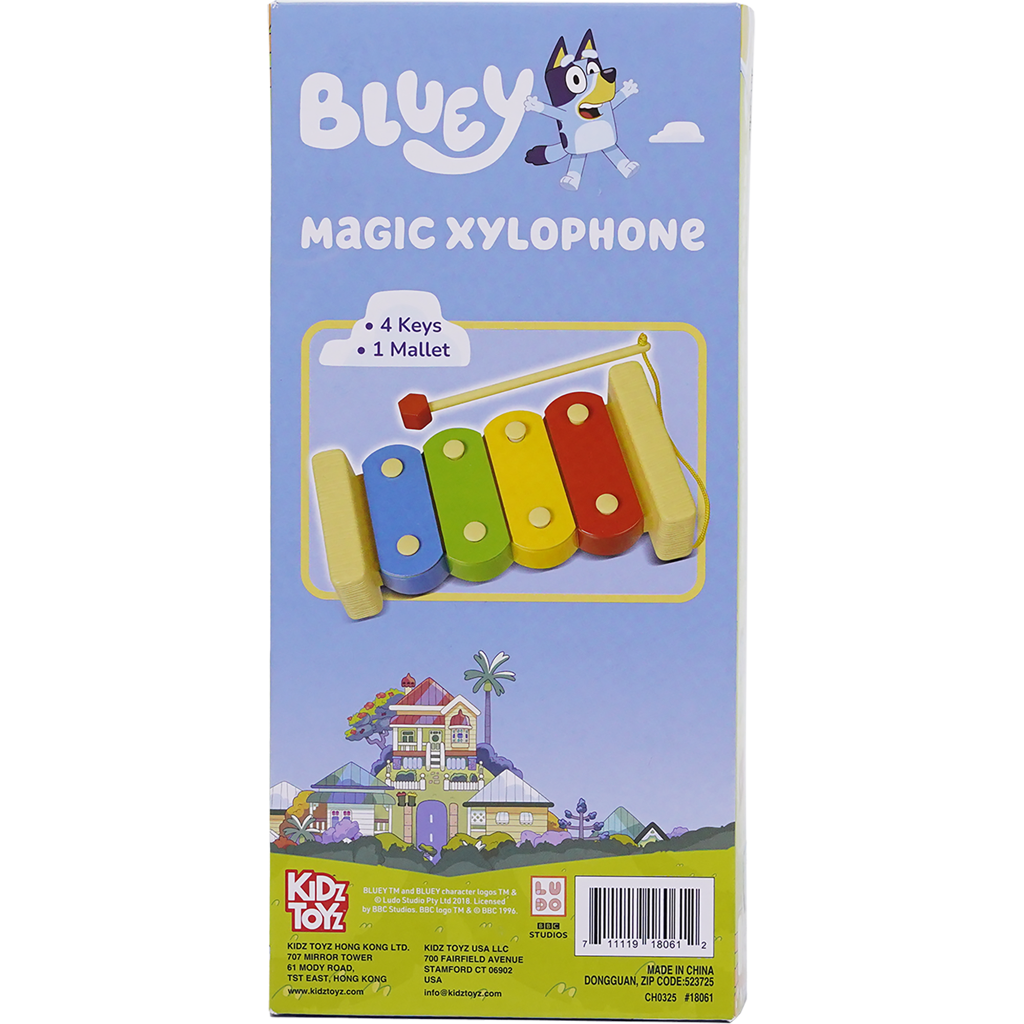 Bluey Xilófono Mágico - Juguete Musical para Niños con Mazo Seguro para Niños 7