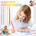 Walmart Savings Helpful Pen! 5Pc Bendy Fun Pencils for Kids Bendable ...