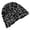 Black, variant on 2000s Stackable Sequined Cap Breathable Nylon Slimming Face Shape Pullover Hat For Women Outdoor Activity Music Festival