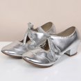 thumbnail image 2 of Chaussure de Danse Moderne à Bouche Peu Profonde Style Lady, Danse Latine, Danse Carrée, Basse, Souple, 2 of 7