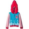 thumbnail image 2 of Trolls Movie Little Girls Costume Zip Hoodie, 10/12, 2 of 2