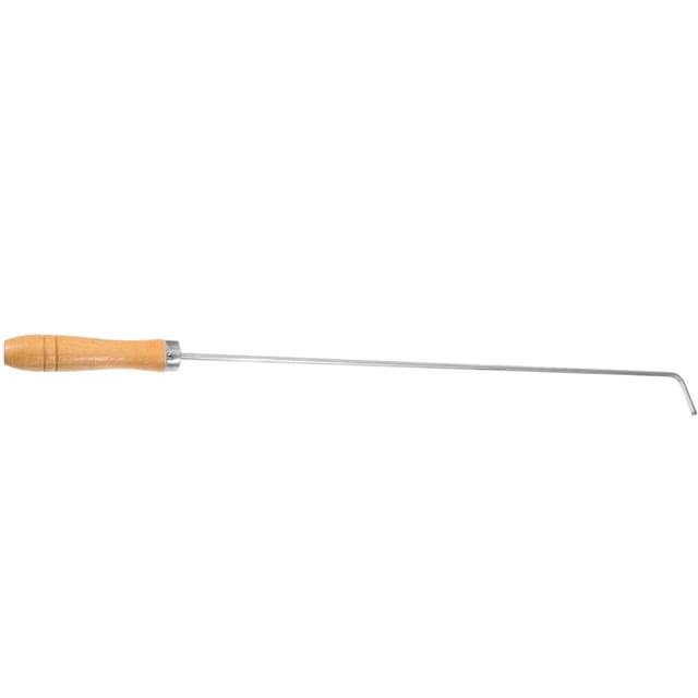 IFANLANDOR 1Set Fire Poker Silver for Fireplace Accessory Fire Pit Tool 11.8x1.2x1.2in