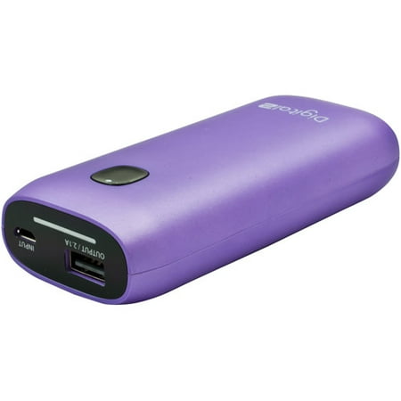 - Digital2 Portable Battery PRO with LED Battery Life Indicator, Metallic Purple