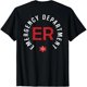 thumbnail image 1 of Camiseta Vintage de Enfermera de Sala de Emergencias para Mujer, 1 of 7