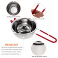 thumbnail image 4 of Phenofice Pot en Acier Inoxydable pour Fondre le Chocolat pour Réunion de Famille 1 Ensemble, 4 of 7