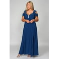 thumbnail image 2 of R&M Richards Long Plus Size Formal Evening Dress 1367W, 2 of 6