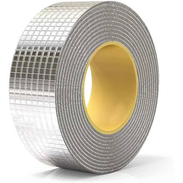 Cinta adhesiva impermeable para reparación de fugas de agua en tuberías y techos, cinta de aluminio, cinta adhesiva impermeable, cinta de butilo para sellar grietas superficiales y roturas de