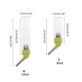 Hamster Water Dispenser Plastic LeakProof for Rabbit and Other Small