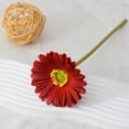 thumbnail image 3 of Mdesiwst 1Pc Artificial Gerbera Jamesonii with Stem Fake Silk Flower Table Centerpiece Faux Flower Branch Floral Arrangement Decoration, 3 of 5