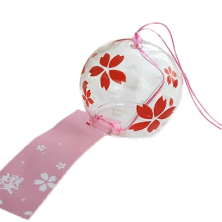 

JDEFEG Hummingbird Wind Chimes Glass Japanese Style Painted Holiday Bedroom Pendant Garden Decoration Owl Wind Chimes Solar Wind Chimes for Outside Glass Pink