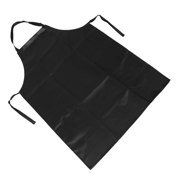 unbranded Delantal Ajustable De Cuero Sintético Impermeable Para De Limpieza Y Cocina