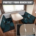 thumbnail image 5 of Pzuqiu 2 Piece RV Dinette Cushion Covers Soft Fabric Elastic Camper Cushion Covers Tree Frog Print RV Sofa Split Seat Cover for Travel Trailer Couch, 5 of 7