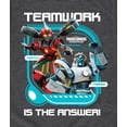 thumbnail image 3 of Transformers - Earth Spark - Teamwork Is The Answer - Youth Short Sleeve T-Shirt, 3 of 5