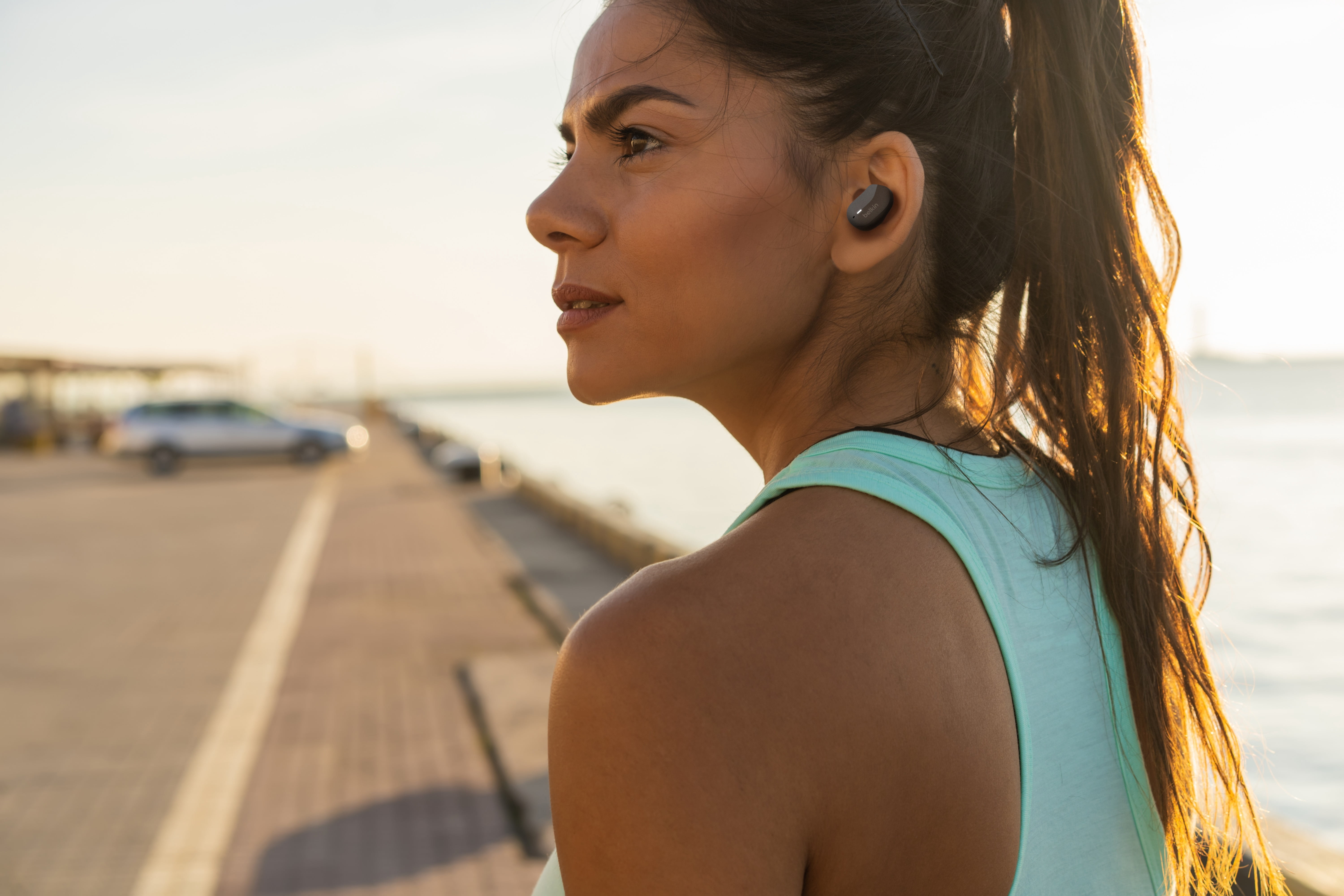 Belkin SOUNDFORM Wireless Earbuds, Soundform True Wireless Bluetooth Earbuds, White