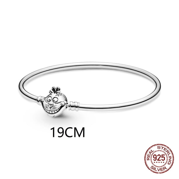 Pulsera de plata de ley 2023 100% para mujer, joyería de Color, regalos de amistad, 925