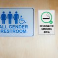 thumbnail image 3 of OUNONA Indoor Smoking Area Sign Iron Multi Identification 1Pcs, 3 of 8