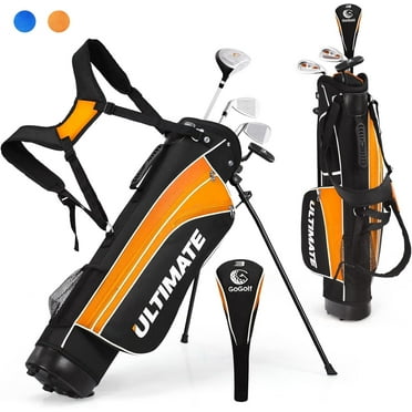 Set of 5 Ultimate 31" Portable Junior Complete Golf Club Set for Kids Age 11 