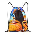 thumbnail image 1 of Pofeuu Minions for Water-Resistant 210D Drawstring Bag Compact Foldable Design Gym Yoga Travel Essentials Lightweight Carryall-Medium, 1 of 6