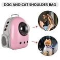 thumbnail image 2 of Gato Perro Mochila Astronauta Burbuja Bolsa de transporte para mascotas Espacio transparente Mochila para mascotas Hugtrwg Para estrenar, 2 of 9