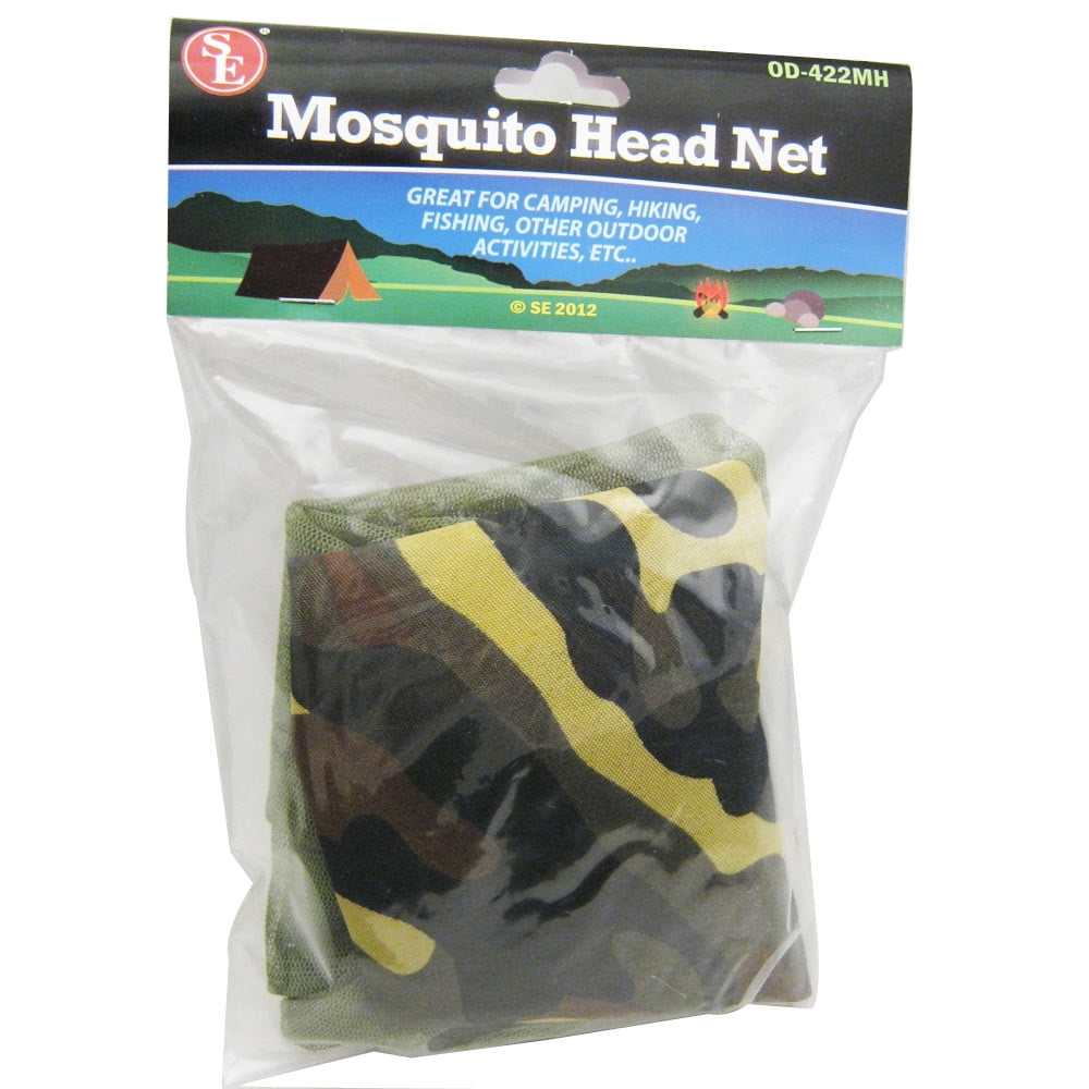 6 Pack Mesh Cap Mosquito Insect Hat Bug Mesh Head Net Face Protector Camping Lot