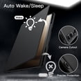 thumbnail image 6 of JETech Rotating Case for Samsung Galaxy Tab S10+ / Tab S9 FE+ / S9+, 360 Degree Rotation Cover (Black), 6 of 6