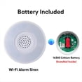 thumbnail image 3 of Sirena de Alarma Inteligente WiFi de 90 DB con Altavoz y Luz LED RGB para de Seguridad Tuya, 3 of 5
