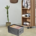 thumbnail image 5 of Folding Trouser Box Jeans Clothing Organizers Clothes Storage Bins Dresser Drawer Organizer Garment Organizer Baby, 5 of 6