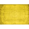 thumbnail image 1 of Ahgly Company Indoor Rectangle Abstract Yellow Contemporary Area Rugs, 3' x 5', 1 of 4
