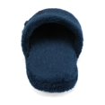 thumbnail image 7 of DREAM PAIRS Faux Fur Soft Slippers For Women Slip on House Indoor Slippers Women's Bedroom Fuzzy Warm Shoes Slippers FLUFFIA NAVY Size 6, 7 of 7