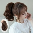 thumbnail image 6 of Lovely Hair Synthetic Wigs Hair Clip Temperament for Woman Camping Ponytail Braids Hair Delicate Jaw Clip for Girl, 6 of 8