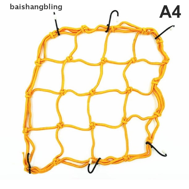 Bai-Red De Carga Universal Para Casco De Moto , Almacenamiento De Malla , Motocicleta , Helme Bling huangjie unisex