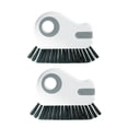 thumbnail image 1 of Oleegame 1PC Cleaning Brush 2 In 1 Window Cleaning Brush For Cleaning Scrubbing Brushes Window Joint Cleaner Household Tool 2pc Gray, 1 of 8