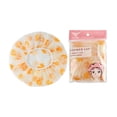 thumbnail image 1 of Bonnet de Douche Réutilisable Imperméable à Pois Roses pour Femmes, Bonnet de Bain pour Cheveux Longs, Accessoires de Douche de Spa Élastiques et Flexibles, Petits Cadeaux pour Bas de Noël, 1 of 8