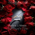thumbnail image 4 of Paden Anniversary Band Ring Rose Sterling Silver Womens Ginger Lyne Collection, 4 of 5