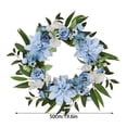thumbnail image 3 of Apmemiss Clearance 19.6In Artificial Wreath Floral Door Wreath for Spring Summer Home Decor, 3 of 7