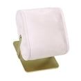 thumbnail image 4 of Soporte moderno para relojes, almacenamiento de joyas, elegante soporte para brazaletes y pulseras para hombre, portátil de metal para relojes de Beige Blanco, 4 of 8