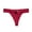 Wine, variant on Birdeem Panties for Women Womens Solid Color Sexy Lace Bow Thong Seamless Breathable Underwear