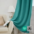 thumbnail image 2 of Deconovo Teal Blackout Curtains 2 Panels Sun Blocking Curtains Blackout Window Cover for Boys Room 42W x 72L inch Teal 1 Pair, 2 of 8
