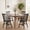 Set of 4 Black, variant on Windsor Dining Chairs Set of 2, Solid Wood Back Kitchen Chairs, Classic Farmhouse Dining Room Chairs for Kitchen, Dining Room, Living Room(Walnut)