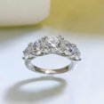 thumbnail image 6 of K-KED 3.60CTW. Round Moissanite Engagement Ring Women D Color VVS1 Sterling Silver 925, 6 of 9