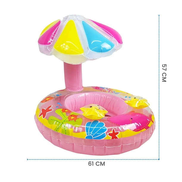 Flotador Inflable para Alberca The Baby Shop para bebé con palmera