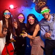 20 Pack LED Glasses Dance Party Favors Light up Glasses, Glow In The Dark Party Supplies Accessories for Adult,New Years Eve Party Supplies 2026 Neon glasses Birthday Party Favors