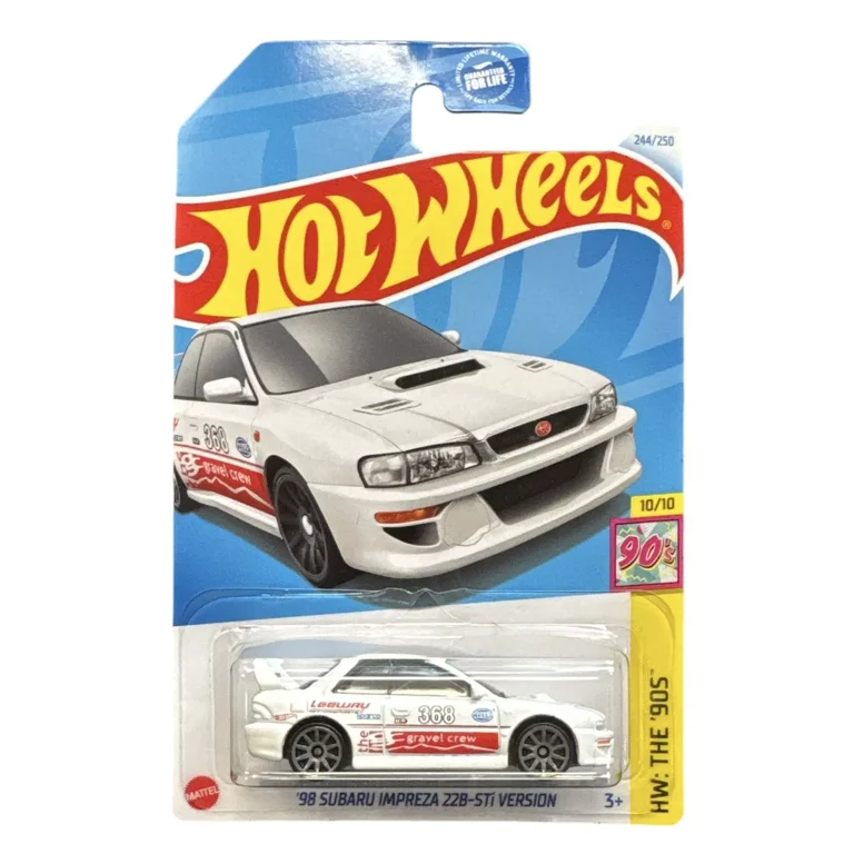 Hot Wheels '98 Subaru Impreza 22B-STi Version HW: The 90's White