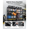thumbnail image 5 of VEVOR Storage Shelves, 5-Tier Adjustable, 3000 lbs Capacity, Heavy Duty Garage Storage Shelving Unit, Metal Utility Rack Shelf, for Garage Workshop Warehouse Basement, 48.43" W x 20.55" D x 71.38" H, 5 of 9