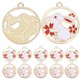 thumbnail image 1 of 6Set Cute Animal Charms Rabbit Pendants for DIY Projects Women Christmas Easter Gifts Pink Red Multi, 1 of 8